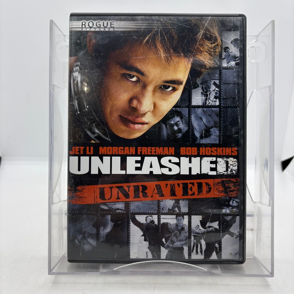Unleashed DVD Jet Li Morgan Freeman Unrated Widescreen Rogue Pictures Action